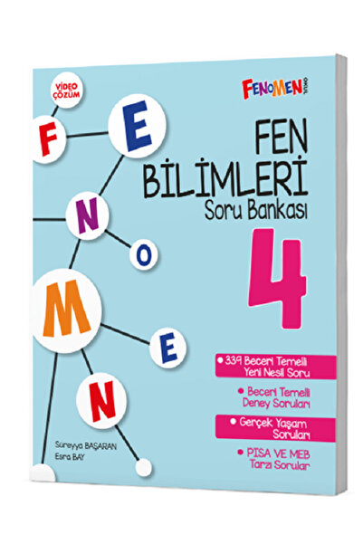 Fenomen Yayıncılık Fenomen Çocuk 4. Sınıf Fen Bilimler Soru Bankası
