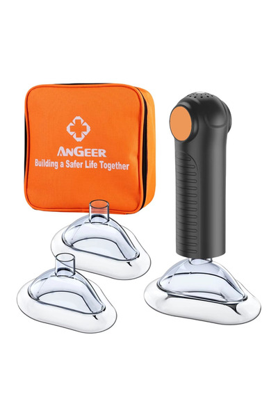 Choice شفاط هواء برتقالي محمول مضاد للاختناق، جهاز هايمليش طبي عالي الجودة لش...