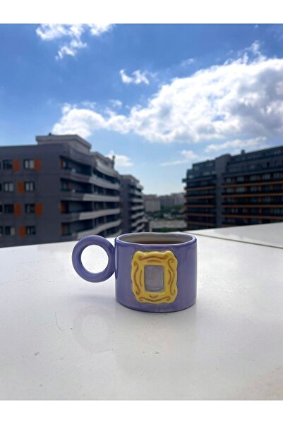 Alnila El Yapımı Friends Kapı - Friends Temalı Seramik Kupa