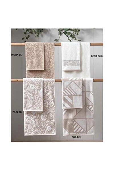Sarev Pari Beige Towel - 50X90 cm