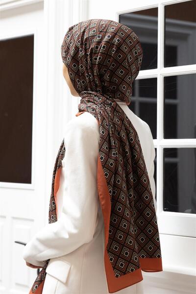 Vissona LÜKS MEDİNE İPEĞİ MİNİ MOTİF DESENLİ TABA - BEJ RENKLİ 75X195 KIRIŞMA...