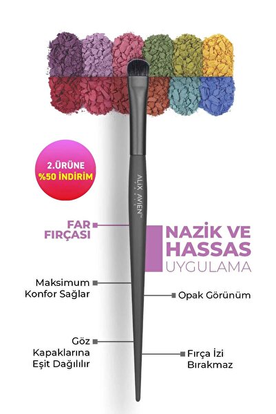 Alix Avien Gölgelendirme Far Fırçası - Eyeshadow Brush