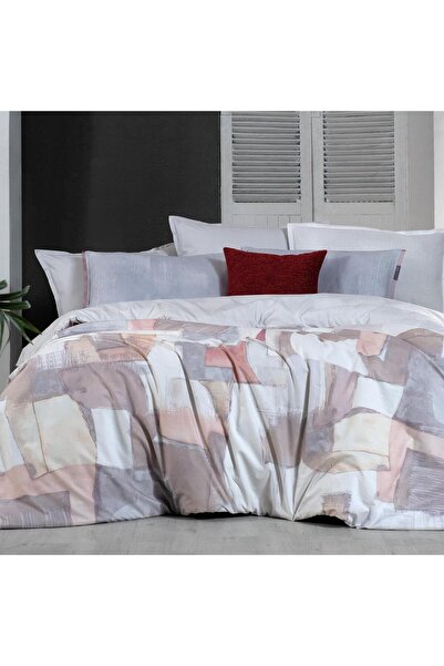 Sarev Gaudi Multicolor King Size (Battal Boy) %100 Pamuk Nevresim Takımı