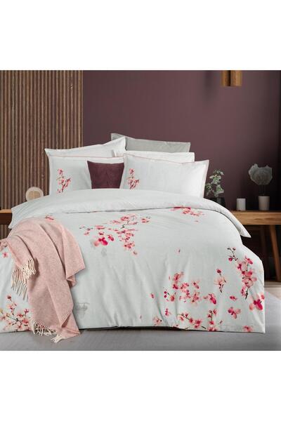 Sarev Orıana Double Size 100% Cotton Double-Sided Duvet Cover Set