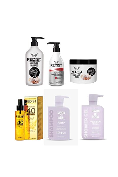 Redist Pachet Redist: Sampon usturoi 1000ml,Sampon anticadere 500 ml, Masca u...