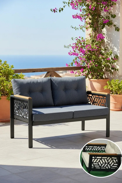 adımshops MELİSA Balkon-bahçe-kafe Çay Seti Koltuk Oturma Takımı-oturma Grubu...