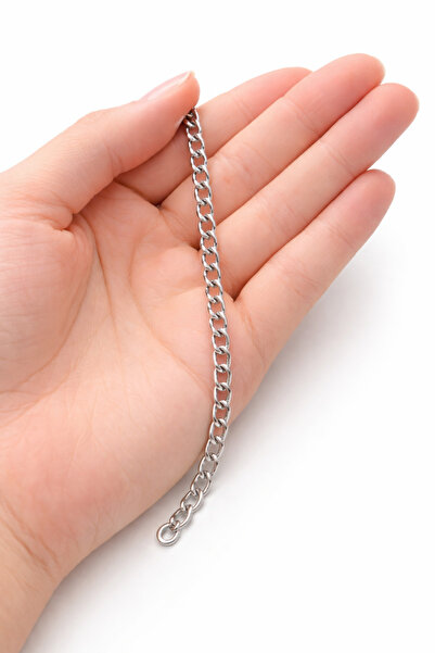 FlowerAksesuar 10 METRE - 1.2 mm KIVRIK KALIN ZİNCİR, ANAHTARLIK ZİNCİRİ, TAK...