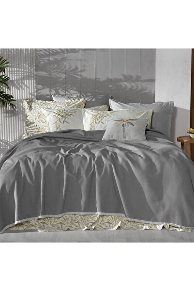 Sarev Adrian Gray Double 100% Cotton Pique Set