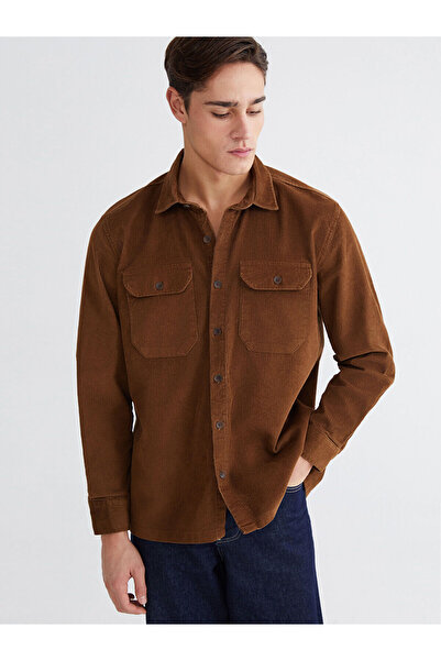 LC Waikiki بنطلون رجالي مخملي مريح من فيجن نيو سيزون