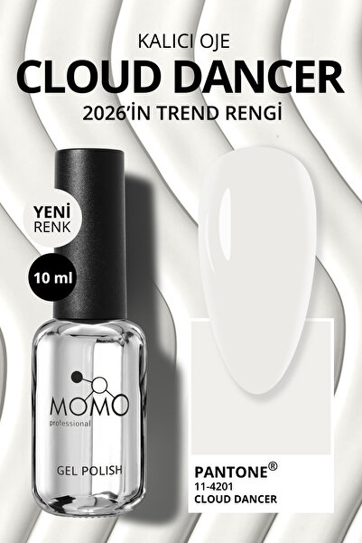 MOMO professional Kalıcı Oje Pantone Cloud Dancer, 10 ml