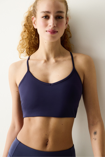 Penti Спортивний бюстгальтер з легкою підтримкою темного індиго з деталлю на ...