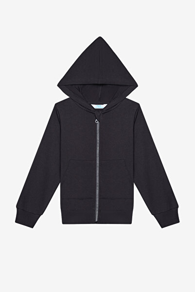 Penti Μαύρο Unisex Basic Hoodie