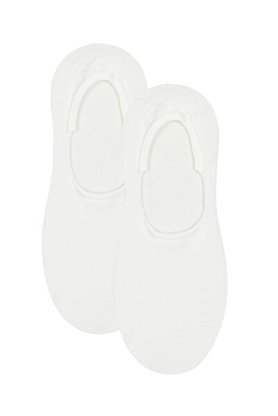 Penti Balení 2 bílých uzavřených ponožek Suba