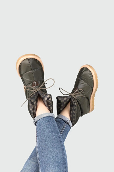 Lively Stylish Cizme Panduf căptușite cu material din țesătură parașută