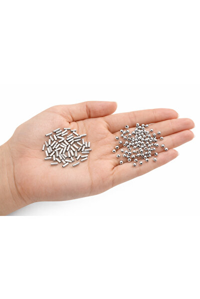 FlowerAksesuar 250 ADET - Mors Alfabe Bileklik Yapma Seti, Mors Alfabe Harf, ...