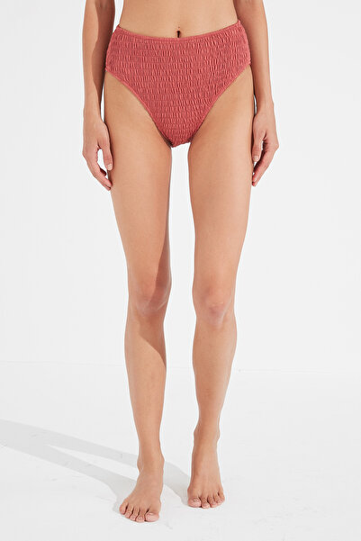 Penti Partea de jos de bikini vintage roz Ruby