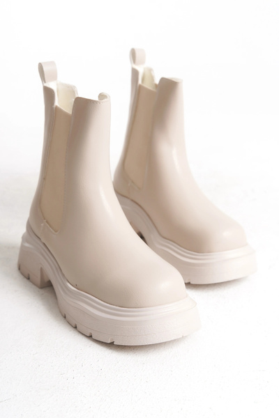 Lively Stylish Ženske dnevne elastične čizme - Lagan i debeli đon