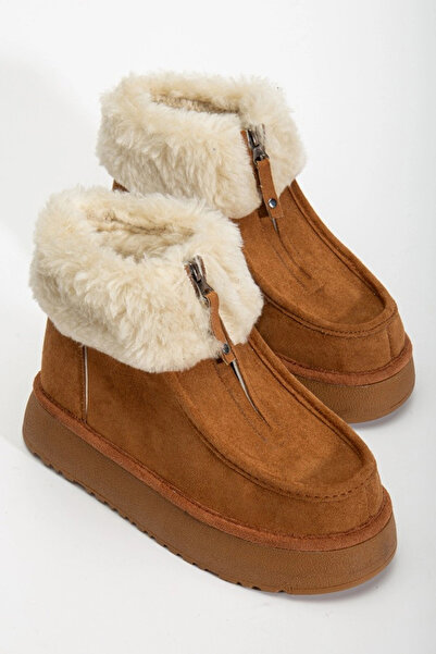 Lively Stylish Silva Жіночі черевики з блискавкою спереду, хутряною підкладко...