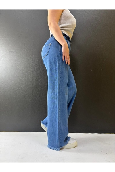 St.Poll Women's High Waist Tassel Wide Leg Pants