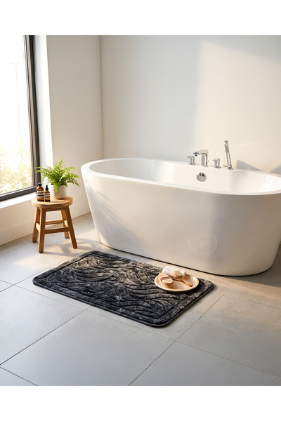 MODAPEK bumbac 100% Tehnica de șlefuit Covoraș de baie Cadou pentru acasă Set...