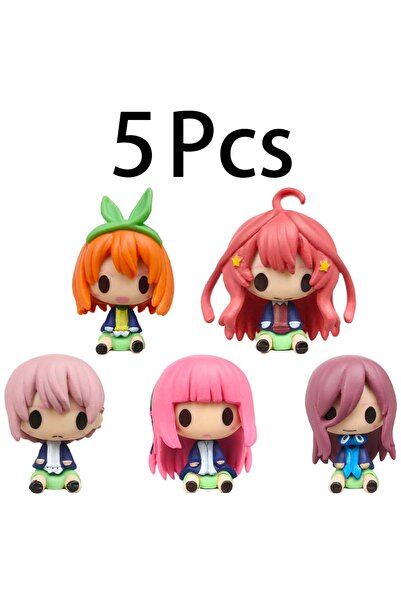 Choice 5 قطع/مجموعة من شخصيات الأنمي الصغيرة من Quintessential Quintuplets مق...