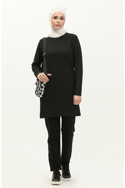 sefamerve Dvostruki trenerka set 23018-06 crna