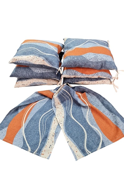 Life Line Runner Set with Six Cushions