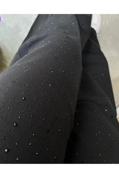 LA CARTE JEANS Kadın Taş Detaylı Palazzo Paça Full Likralı Kot Pantolon