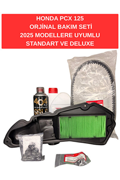Honda PCX 125 2025 Deluxe ve Standart modellere Uyumlu Orijinal Bakım Seti- V...