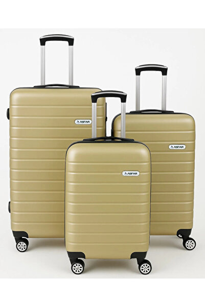 ASFAR طقم حقائب سفر XT-316 مكون من 3 قطع، مقاسات 20/24/28 بوصة، مصنوع من مادة...