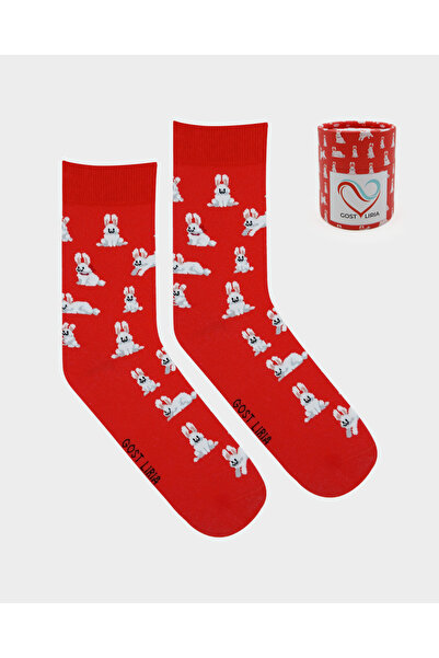 GOST LİRİA Rabbit Socks – Patterned Unisex Socks