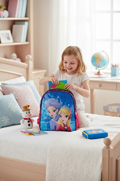 Kidessa 1666 Анатомично поддържаща гърба чанта за бебета и деца от двата пола