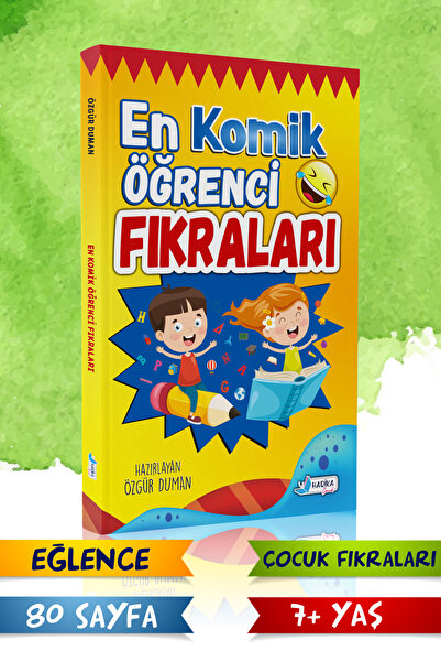 Harika Çocuk Kitapları En Komik Öğrenci Fıkraları - Özgür Duman