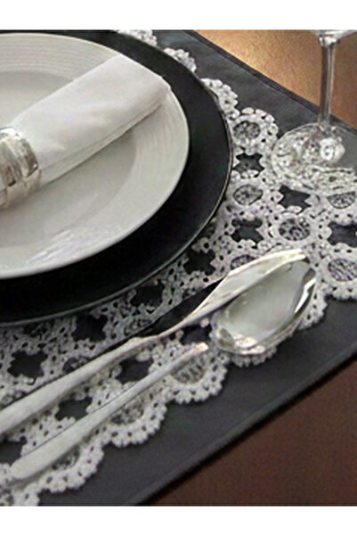 Baby Kety El Yapımı Dantel Vitrin Takımı – 8 Parça Çeyizlik Set – Beyaz