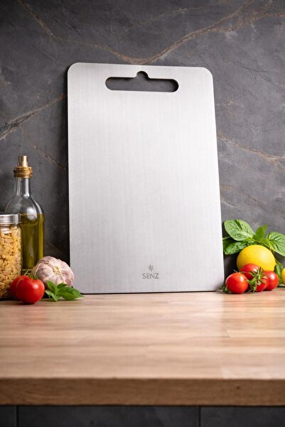 Senz Stainless Steel Chopping Board Large Size 25X33 cm