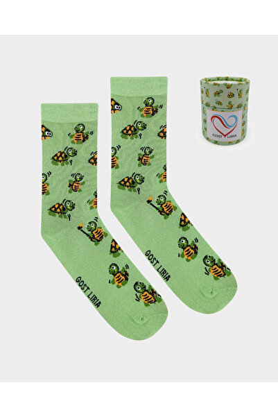 GOST LİRİA Tortoise Socks – Patterned Unisex Socks