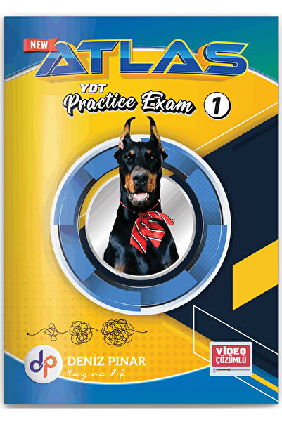 DENİZ PINAR YAYINCILIK New Atlas YKS-DİL YDT Deneme Sınavı Seti | 8 Adet Kola...