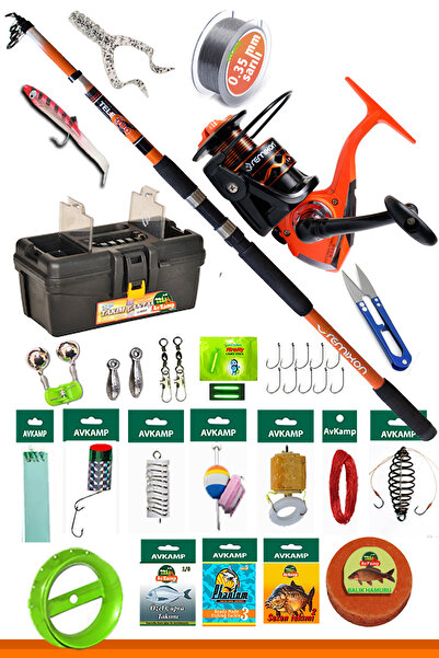 REMIXON 3.60 Metre 250gr Atar Tam Takım Göl Ve Deniz Olta Seti