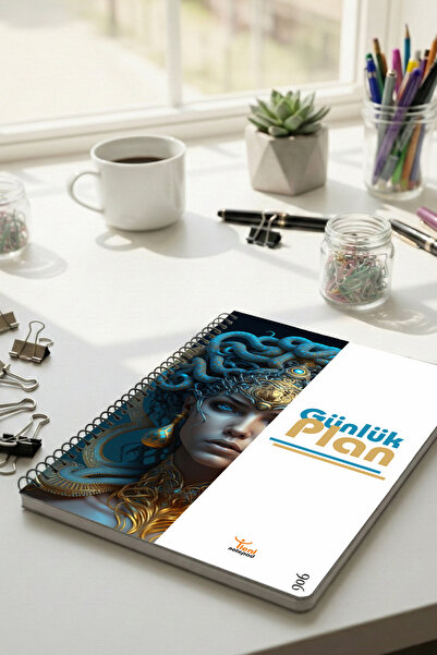 Tieni | Дневен планирач | планирач | 14x20 см, A5 | 100 страници | Картонена ...