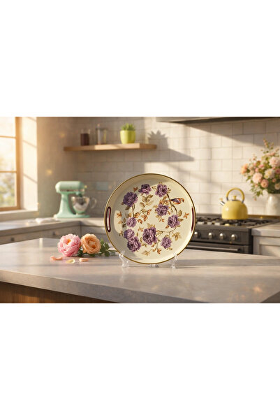 PR HOME Fiorella Enamel Tray 28 cm