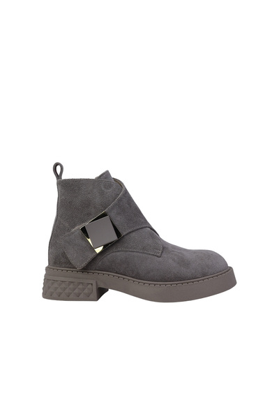 ALBİNİ 26623304S Hakiki Süet Deri Kadın Bot