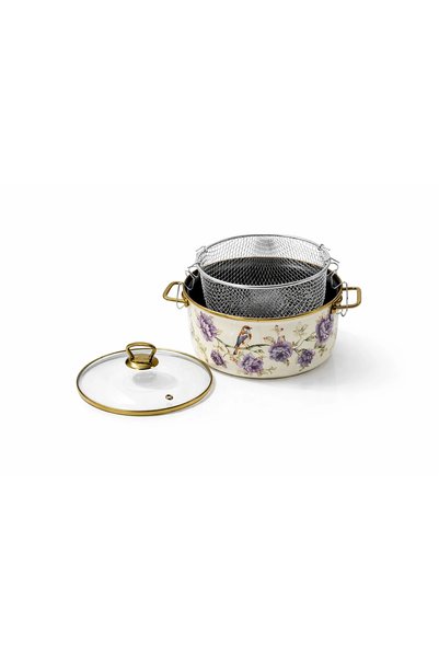 PR HOME Fiorella Enamel Frying Pan 20 cm