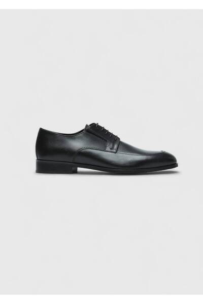 Ramsey Black Leather Classic Shoes