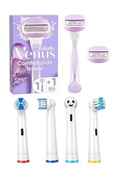 Gillette Venus Gillette Venüs Comfortglide Breeze Kadın Tıraş Bıçağı Oral Uyu...