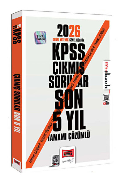 Yargı Yayınları Yargı 2026 KPSS Genel Yetenek Genel Kültür Çıkmış Sorular Son...