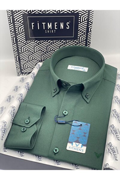 Fitmens Slim Fit Long Sleeve Cotton Gift Boxed Easy-Iron Men's Shirt Fs-00222...