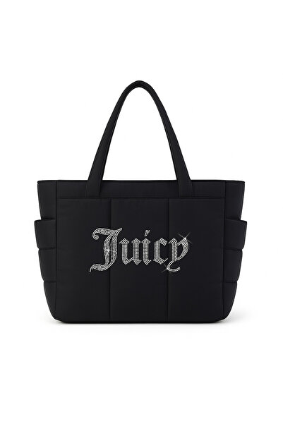 Bozz&Bozz Collection Чорна Juicy Кришталева камінь з тисненням Пуф Тканина Sh...