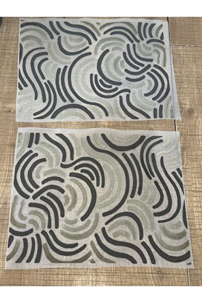 Gönülden Tasarım 2 komada peglača D Sa deznom za transfer štampu Arma 25x20 cm