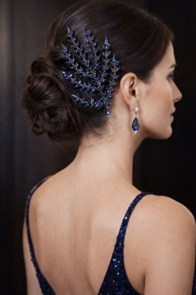 Boox99 Wip Tiara de mireasa Accesoriu pentru par pentru rochie de mireasa Mod...