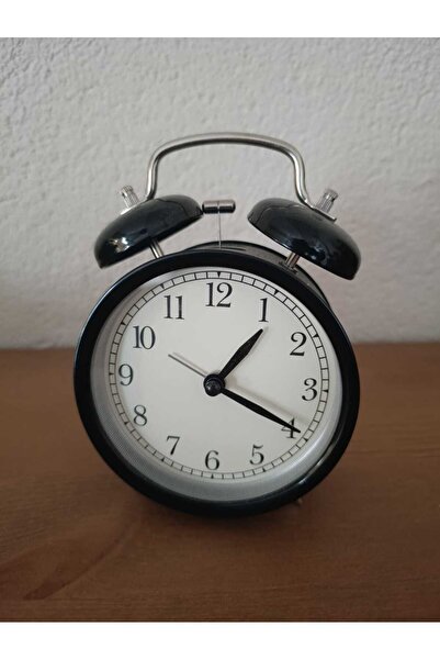 IKEA Dekad Çalar Saat Siyah 10 Cm 30540479